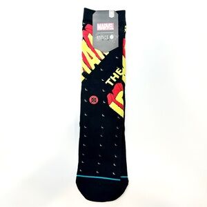 Marvel Black and Yellow Graphic Socks
